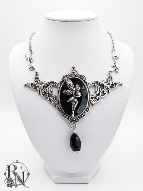 Gothic fairy necklace-whimsical gothic necklace